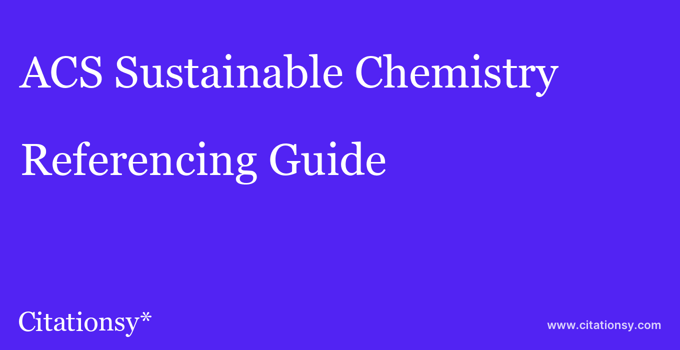 master thesis sustainable chemistry